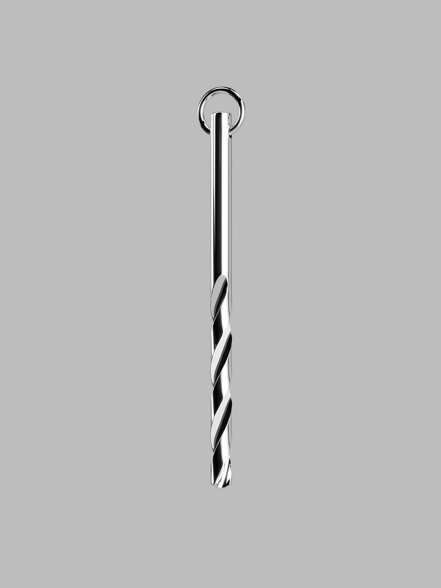 A925 Drill Pendant [Silver]