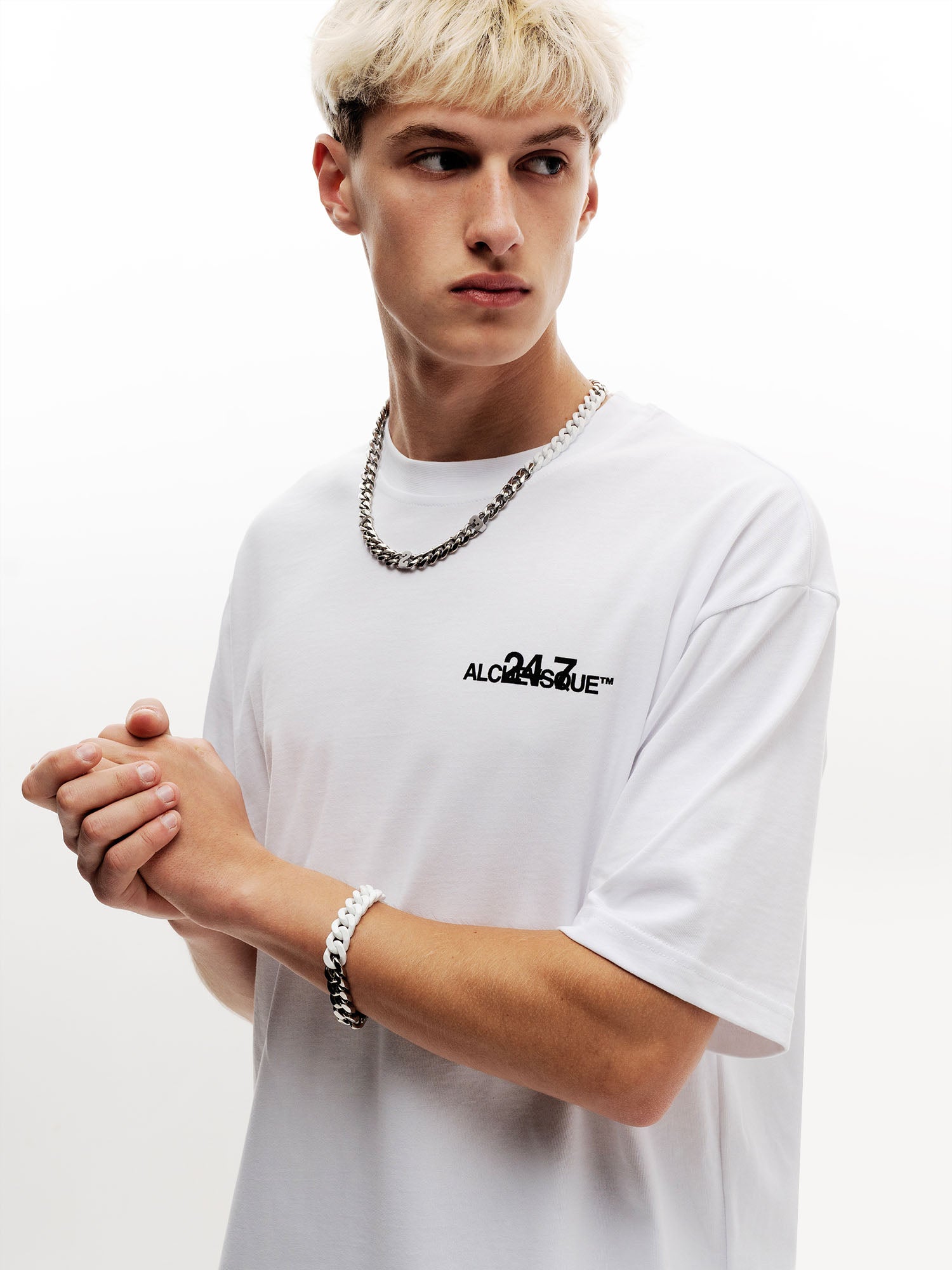 Cuban Wrist Bracelet [white]